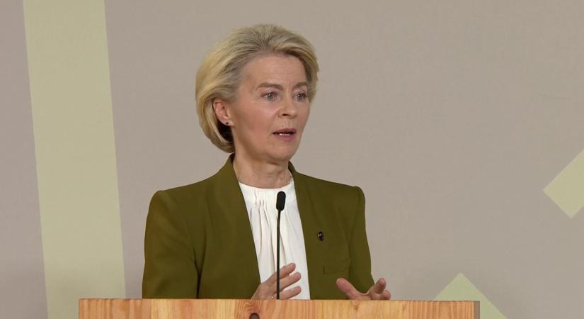 Ursula von der Leyen szerint prioritás az európai fegyverprogram és Ukrajna támogatása  videó