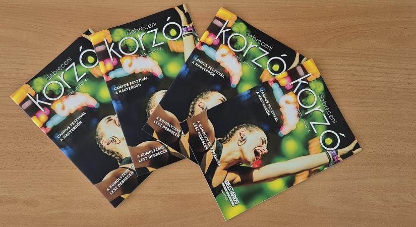 Megjelent a Debreceni Korzó júliusi száma