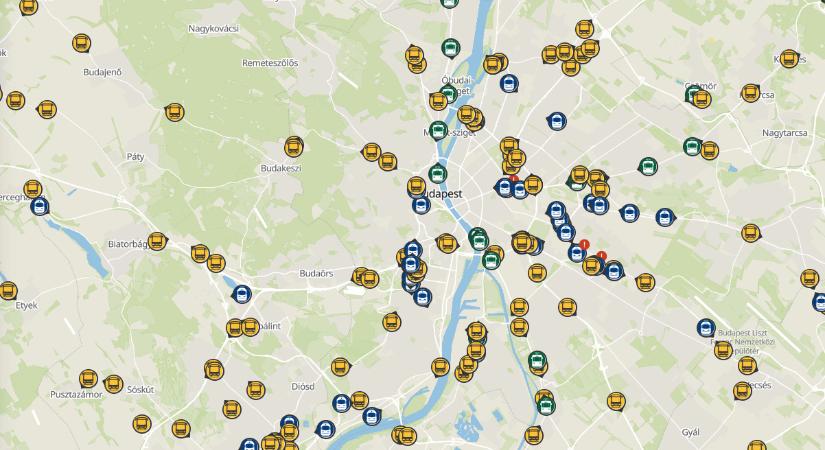 Új térképre kerültek a magyar vonatok – itt lehet most látni őket