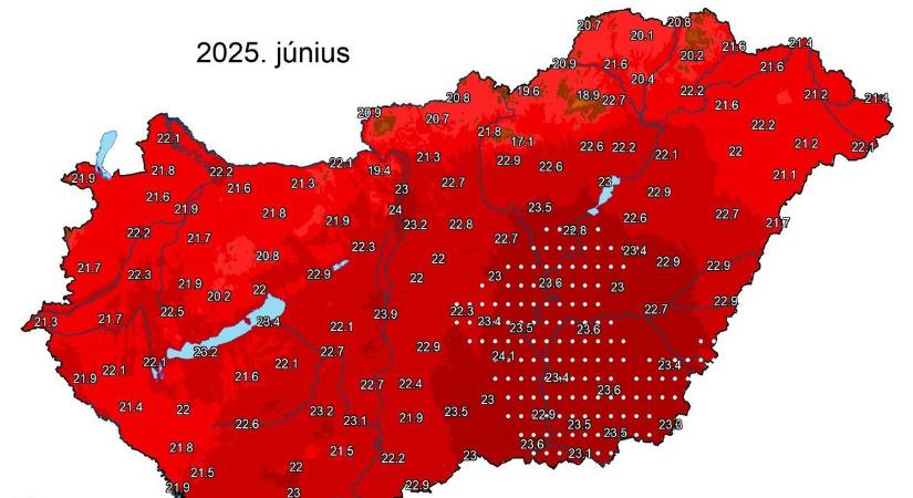A valaha mért legszárazabb június van mögöttünk