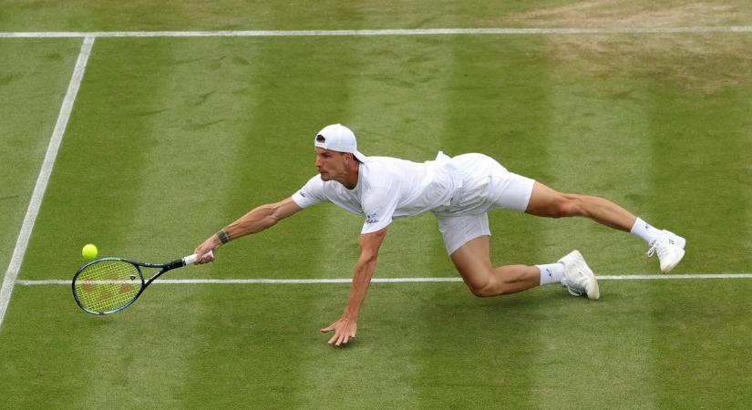 Fucsovics Márton két nap alatt jutott be a harmadik fordulóba Wimbledonban