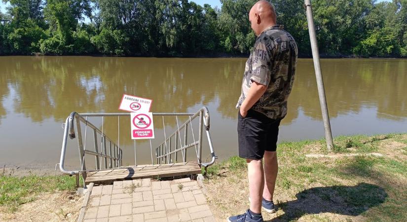Tiltott volt a fürdés, most viszont végre zöld utat kapott a Maros-parti strand