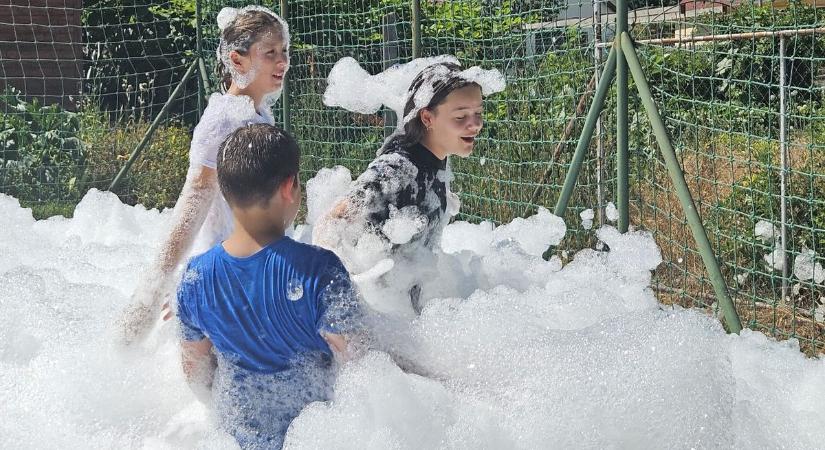 Habparti és Jókai-torta a máltaisok táborában fotók