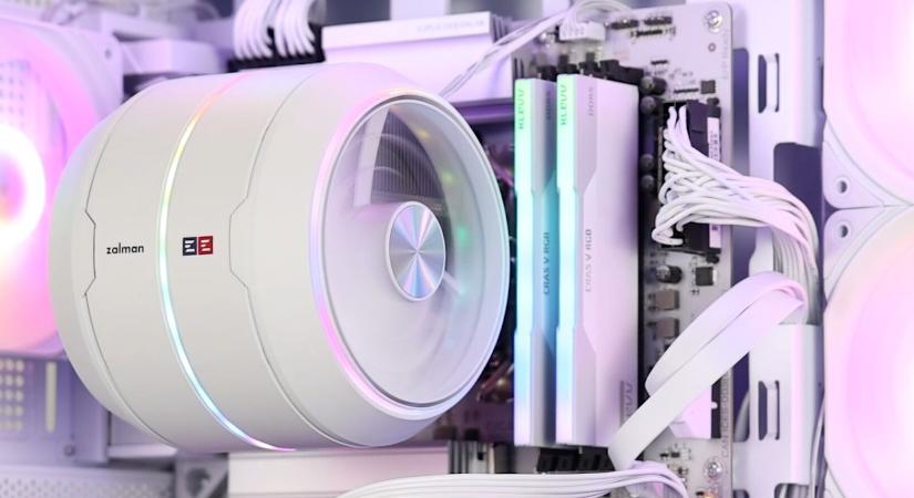 Sugárhajtómű ihlette a Zalman CPU-hűtőjét, de nem az üzemzaj tekintetében