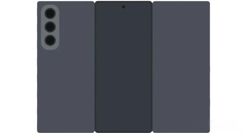 Kiderült, milyen lehet a Samsung háromfelé hajlítható mobilja, a Galaxy G Fold