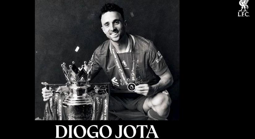 Szívszorító felvételt tett közzé a Liverpool Diogo Jotáról - videó
