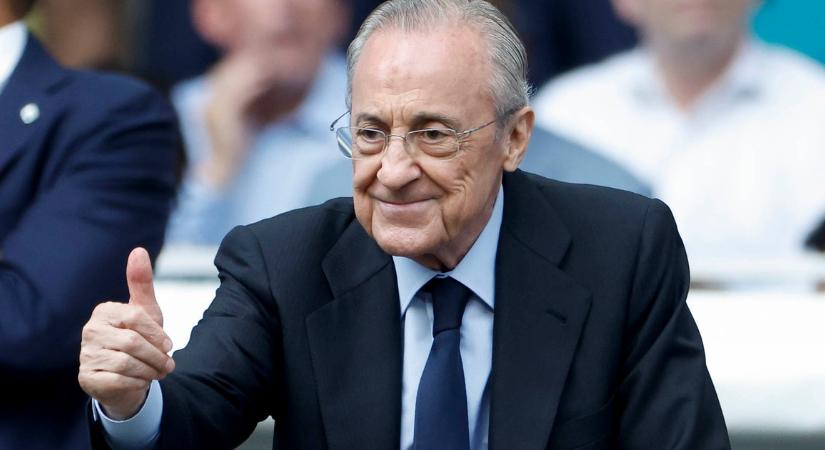 Mesés bónusszal motiválja játékosait a Real Madrid elnöke, Florentino Pérez