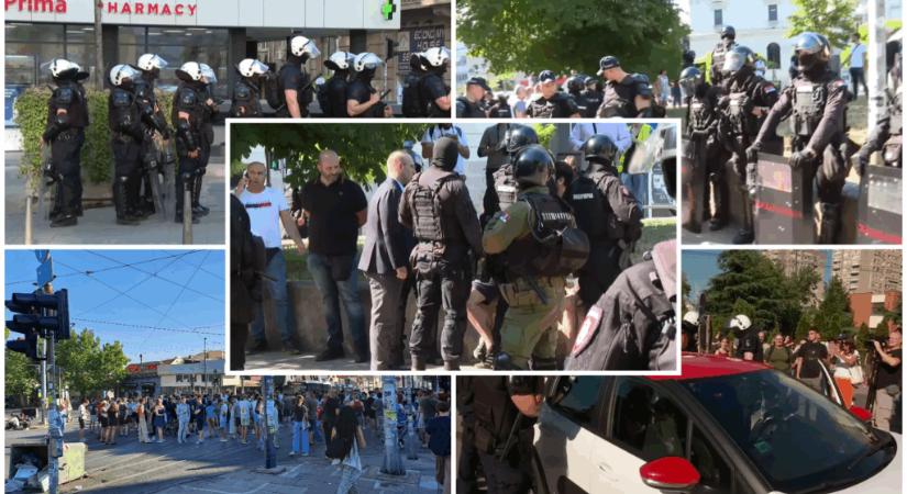 Országszerte folytatódnak a blokádok, rengeteg személyt őrizetbe vettek