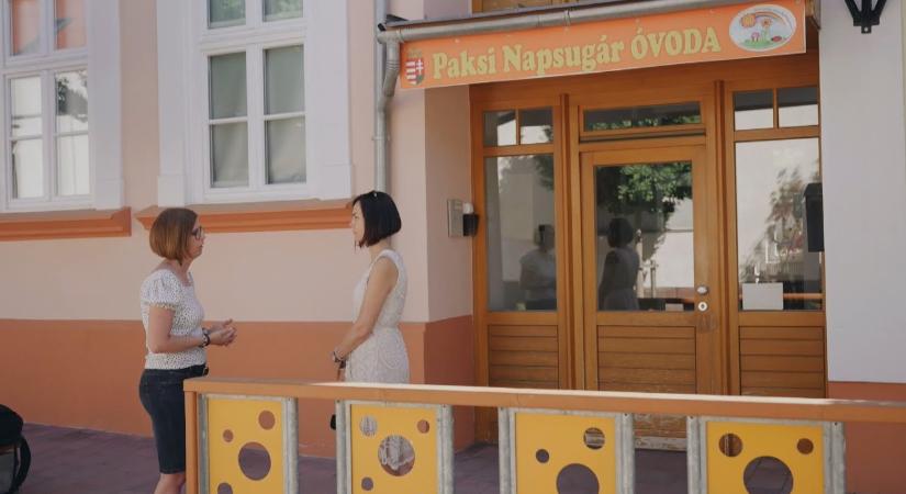Új nyelvi program a Paksi Napsugár Óvodában