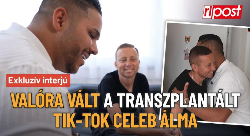 Valóra váltotta a Ripost a transzplantált TikTok-sztár álmát