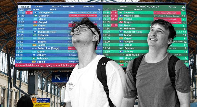 „Tizenöt éve hatalmon vannak, és most a Tiszára fogták?” – izzadó és dühös utasok a MÁV összeomlásáról
