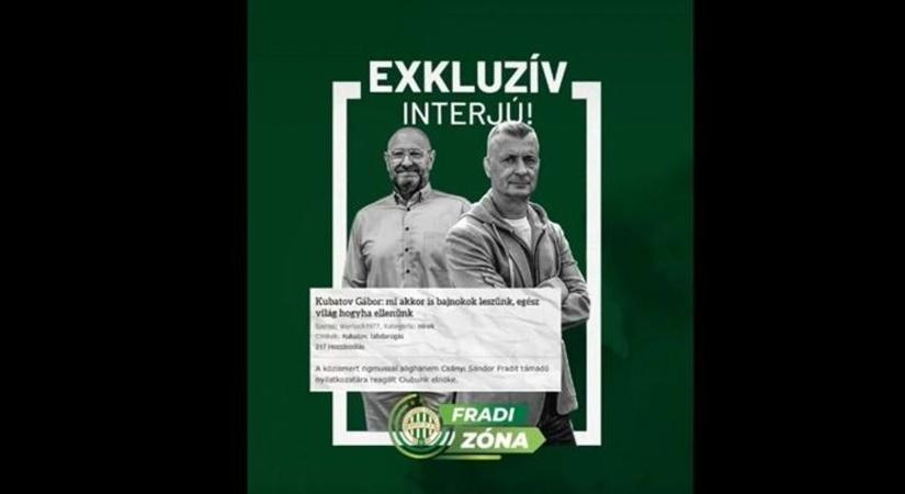 Visszaszúrt a Fradi vezetése Csányinak: „Képzeld el, ha értenénk hozzá, mi lenne” (VIDEÓ)