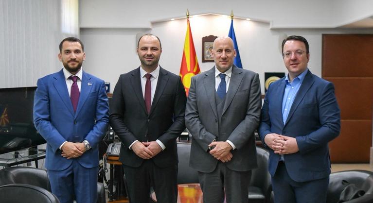 Észak-Macedóniában tárgyalt a 4iG vezetője a helyi kormány védelmi vezetésével