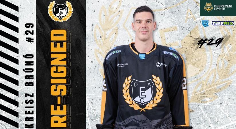 Kreisz Brúnó továbbra is a DEAC-ban játszik