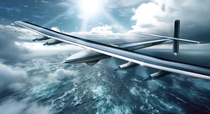 Hónapokig leszállás nélkül a levegőben tud maradni a Boeing 747-méretű új gép