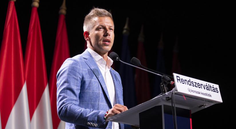 Magyar szerint azért is kellene a Tisza-kétharmad, hogy Rogánt bilincsben vigyék el a milliárdos hajlékából