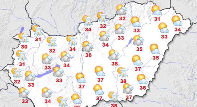 A vasárnapi időjárás sem tartogat meglepetést, de már küszöbön a felfrissülés