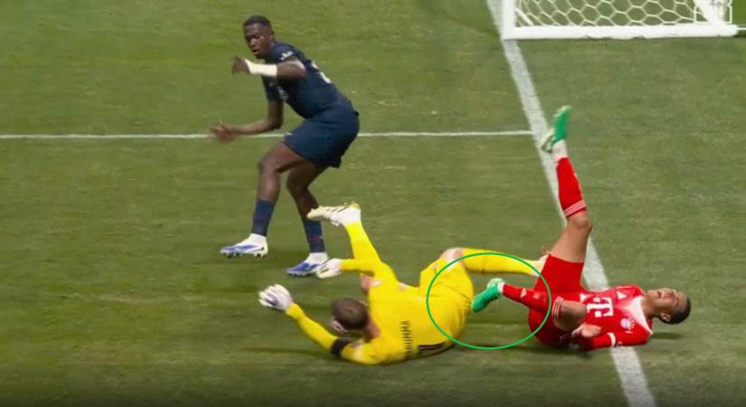 Dráma a PSG-Bayernen: Donnarumma elsírta magát, olyan brutális sérülést okozott Musialának - videók