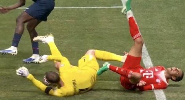 Horrorsérülés: Donnarumma eltörte Musiala bokáját – videó