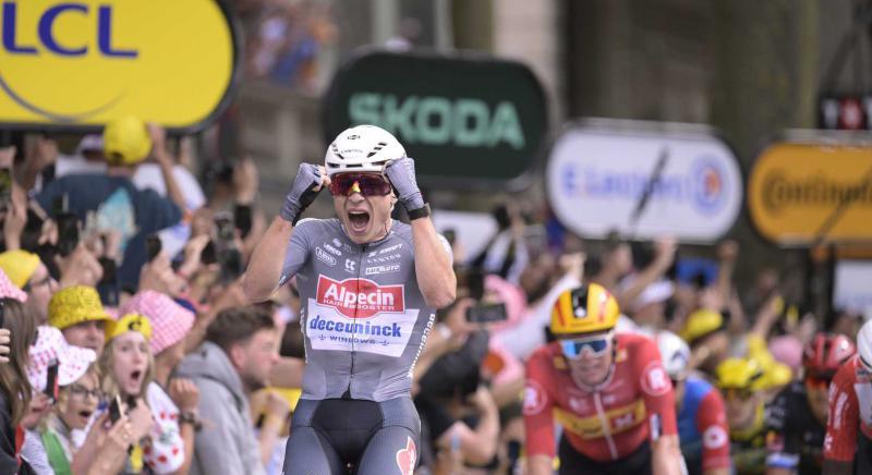 Tour de France 2025: Jasper Philipsen az első sárga trikós