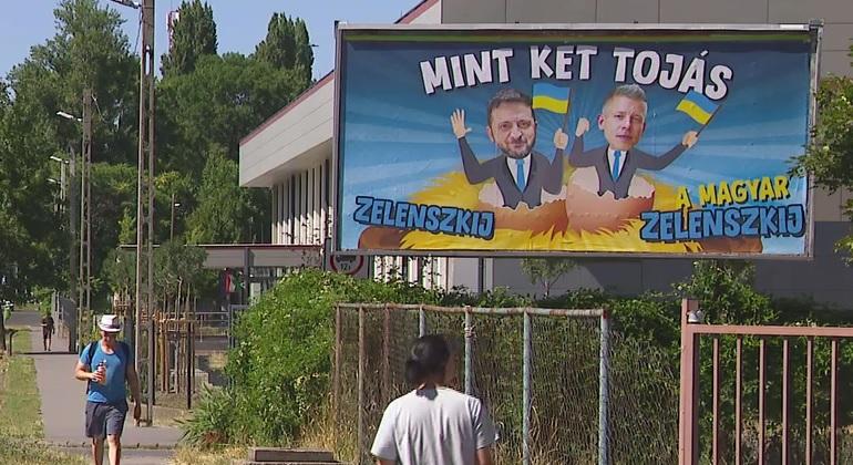 Zelenszkij és Magyar Péter, mint két tojás  videó