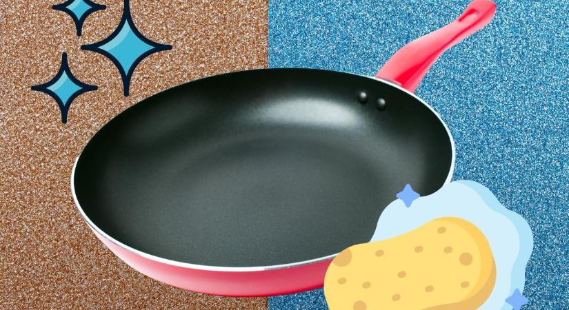 Ezért nem mindegy, hogyan tisztítod a teflon bevonatú serpenyőt