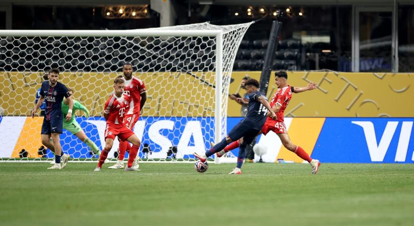 Klub-vb: Kettős emberhátrányban is gólt lőtt a PSG, a Bayern a negyeddöntőt és az egyik legjobbját is elveszítette - videók