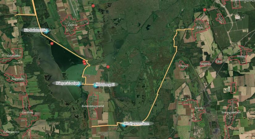 Ingyen letölthető GPS-térképen a Kis-Balaton – túrázóknak és bringásoknak kötelező