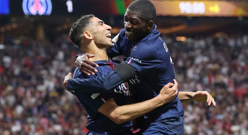 A BL-győztes PSG nyerte a sztárcsapatok klub-vb-s rangadóját