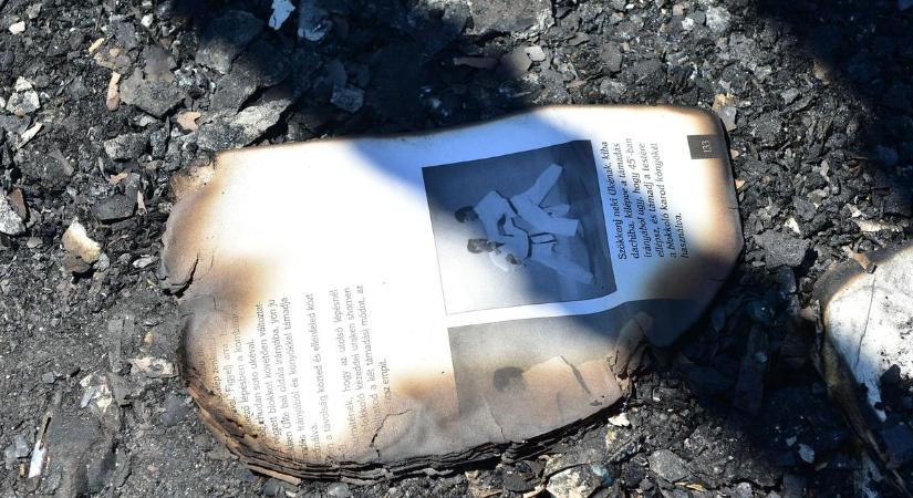 Felkavaró jelenetek a leégett edzőteremnél – percek alatt nyoma veszett az értékeknek