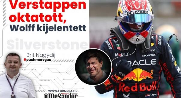 Verstappen oktatott, Wolff kijelentett