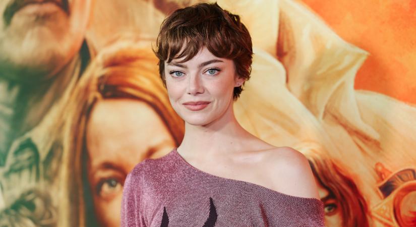 Emma Stone rövid frizurája most az új sikk: lenőtt fazonnal még nőiesebb