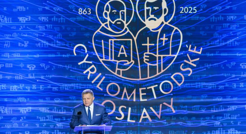 Cirill és Metód: Fico vasfüggönyről és keleti irányú nyitottságról beszélt, Pellegrini szerint az államünnep mindenkié