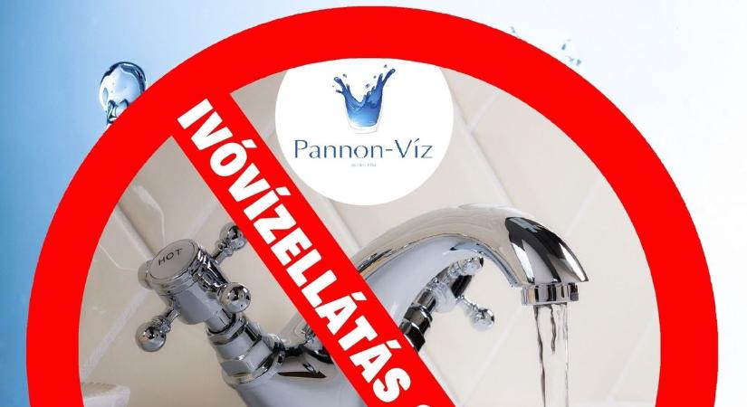 Szünetel az ivóvízellátás Győrben a Répce utcában