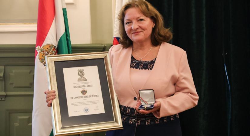 A tudásátadás a hitvallása része: A Szent László díjas dr. Lanczendorfer Zsuzsanna
