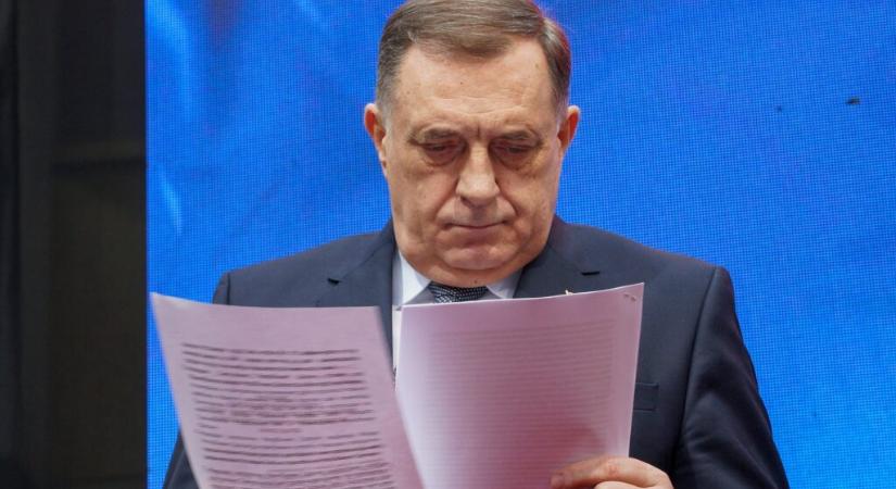 Dodik immár szabadon járkálhat
