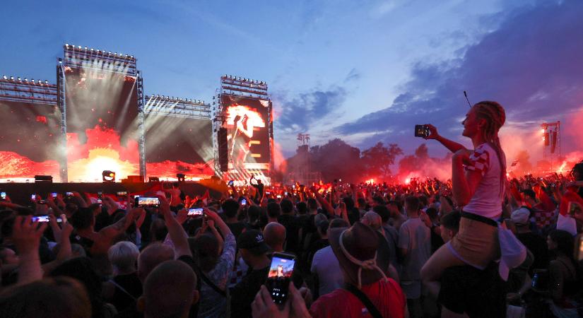 Félmillióan vettek részt a nacionalista horvát énekes zágrábi koncertjén