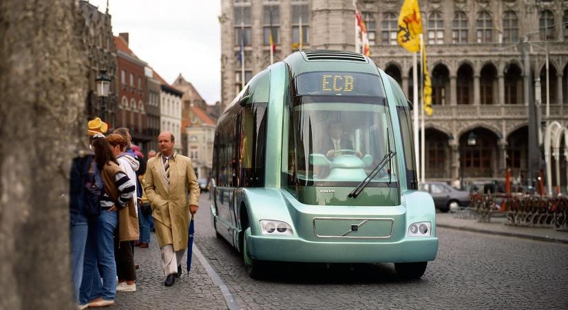 Harminc éve ilyennek képzelte a jövő városi autóbuszát a Volvo