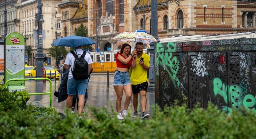 Térképen mutatjuk, hol lehet nagy eső a következő napokban