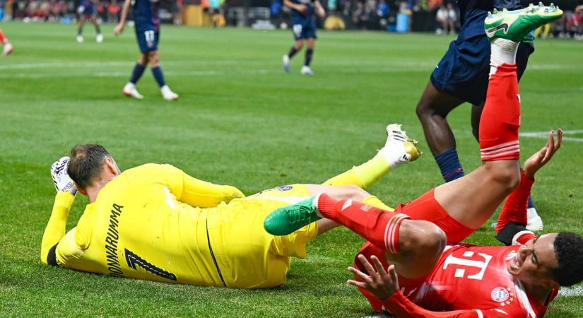 Nekiment a csapattársa lábát eltörő PSG-kapusnak Manuel Neuer