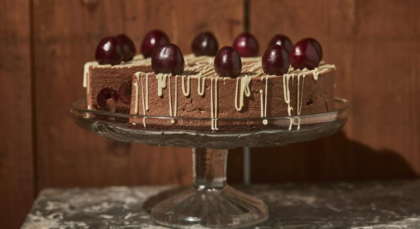 Csokis cseresznyés torta