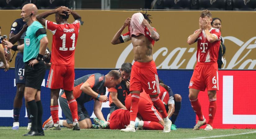 Hivatalos: eltört a PSG elleni meccsen Musiala lába