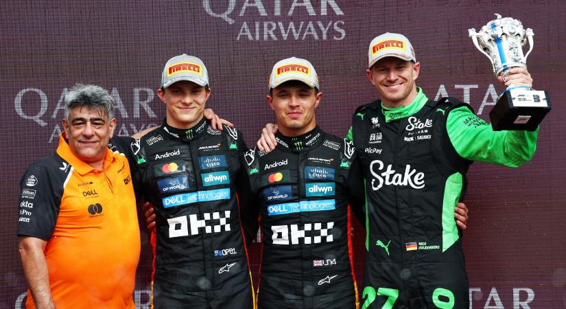 Történelmi dobogós a Formula-1 Brit Nagydíján
