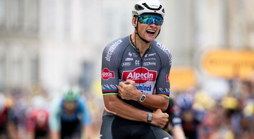 Négy év után nyert szakaszt a Tour de France-on és ezzel övé a sárga trikó