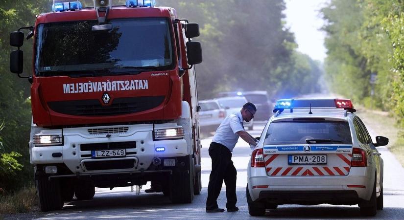 Friss helyszíni fotókon és videón mutatjuk a hajósi tűzvész elleni elképesztő harcot