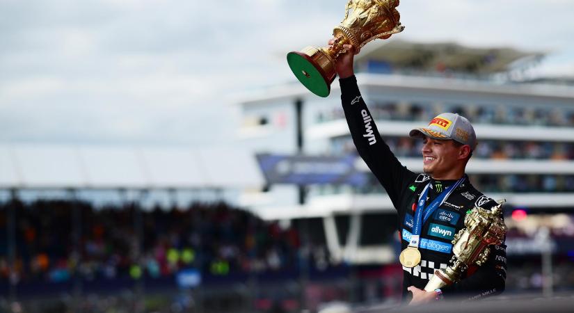 Lando Norris nyerte a hazai futamát, az eseménydús Brit Nagydíjat
