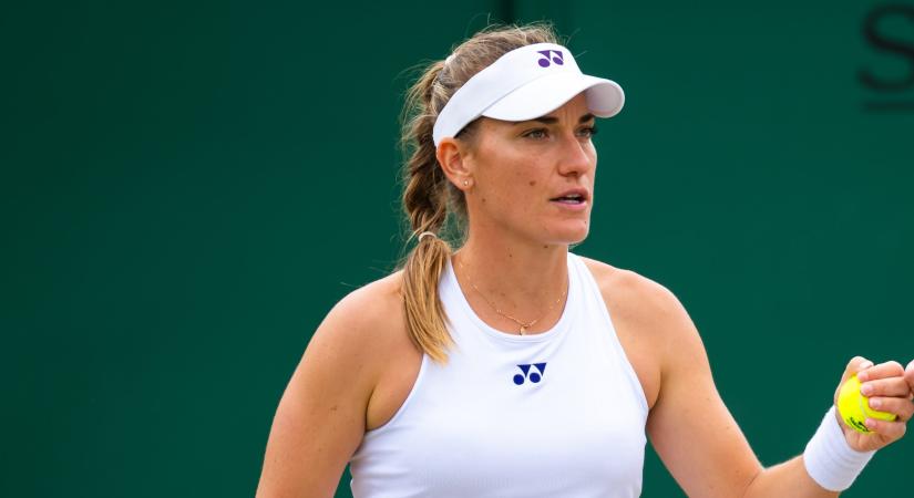 Babos Tímea a nyolc között Wimbledonban
