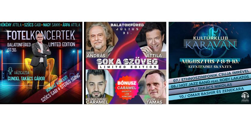 KultúrKlub: emlékezetes élménysorozat nyáron