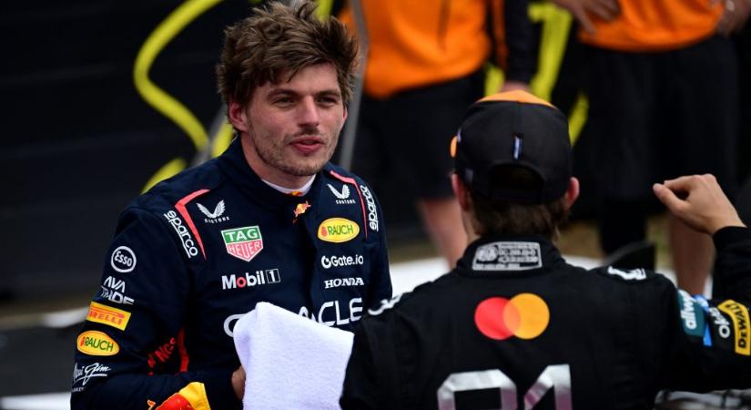Verstappen elképedt azon, hogy Piastrit megbüntették