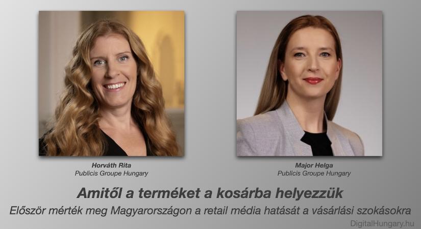 Amitől a terméket a kosárba helyezzük – Először mérték meg Magyarországon a retail média hatását a vásárlási szokásokra